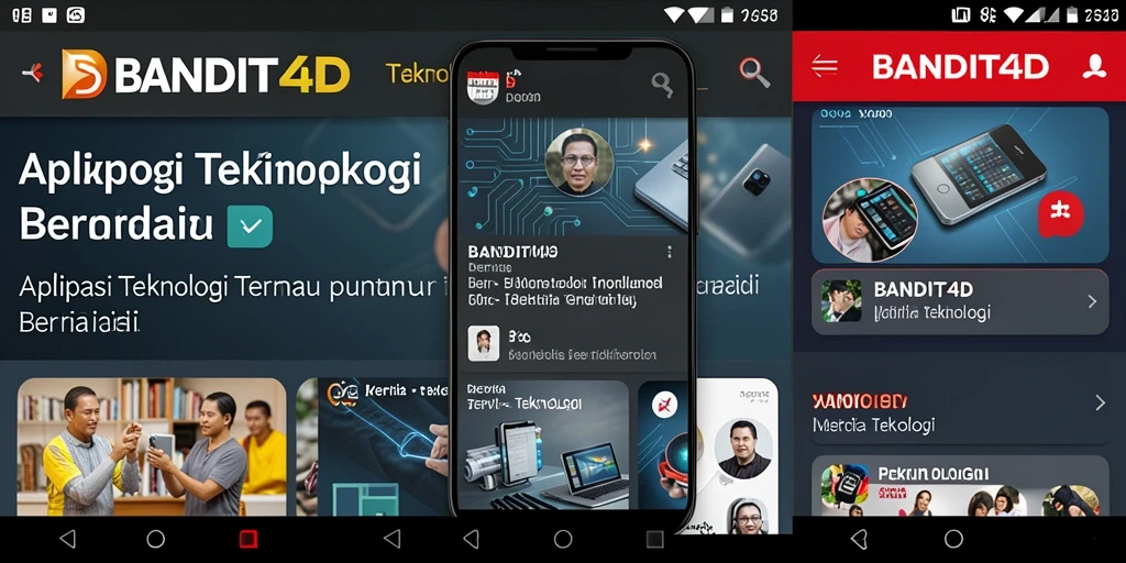 Antarmuka BANDIT4D yang modern dan intuitif.